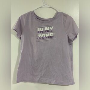 Tek Gear Lavender Graphic Tee